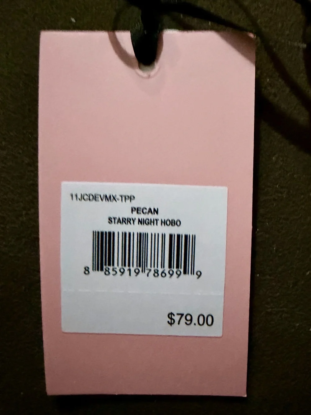 NWT Juicy Couture Starry Night Hobo in Pecan